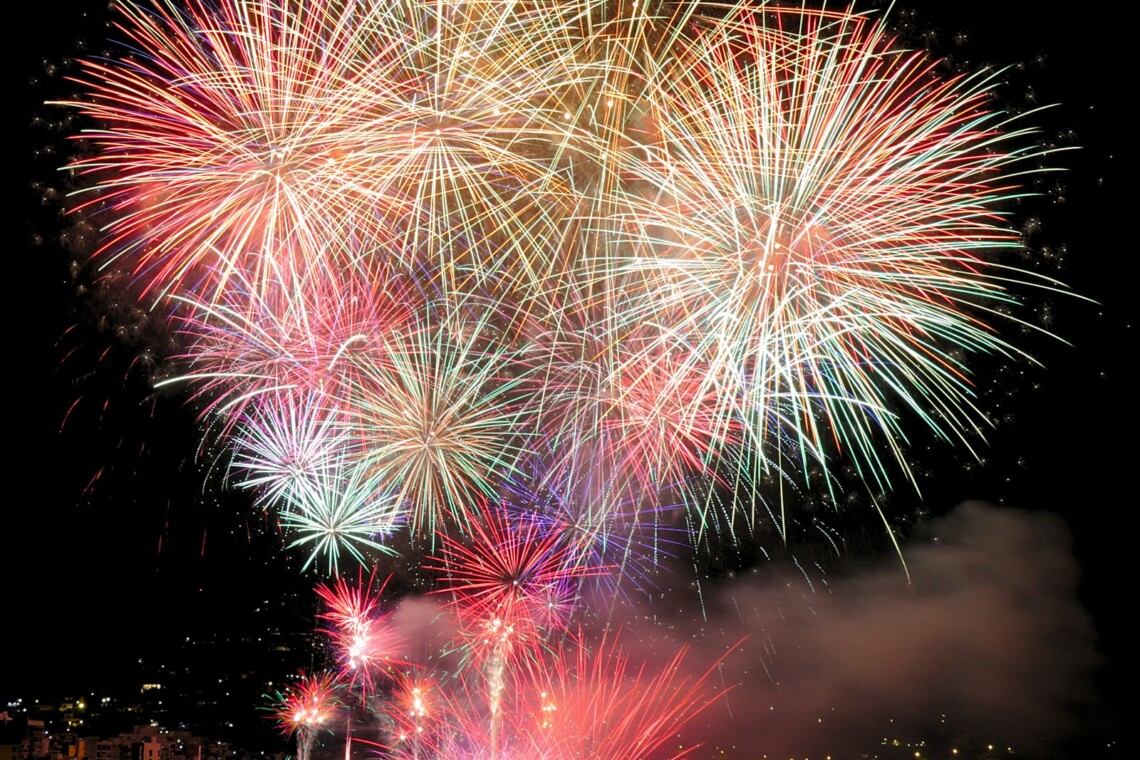 july 4th fireworks over matanzas bay